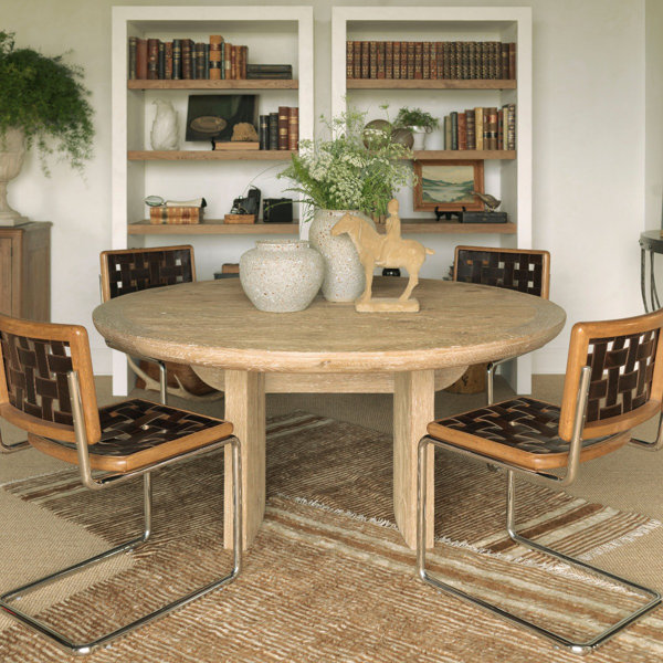Woodbridge Furniture Solid Oak Dining Table | Wayfair